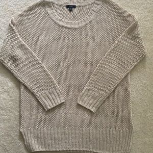 JCrew Linen Beach Sweater EUC Size M